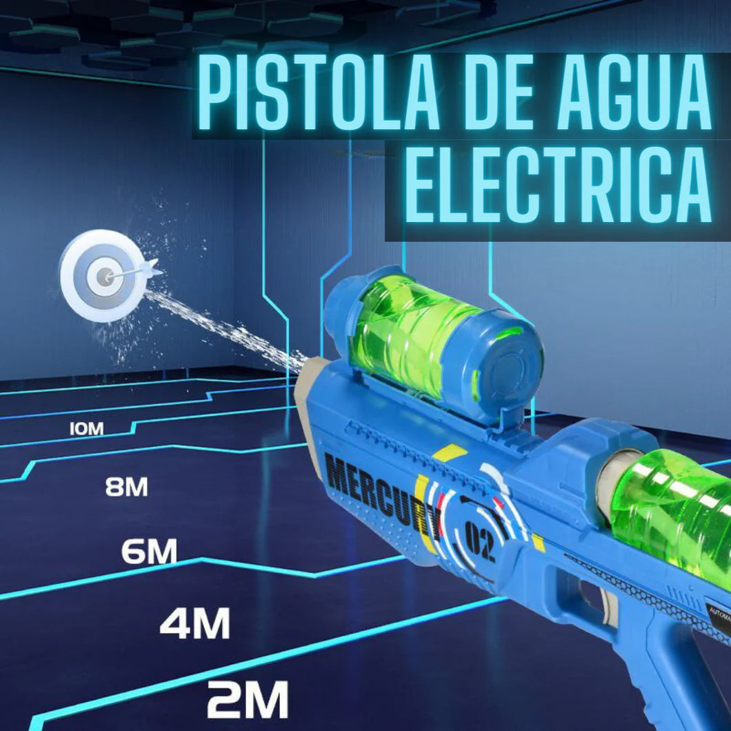 PISTOLA DE AGUA ELECTRICA LA POSEIDON MERCURY 02